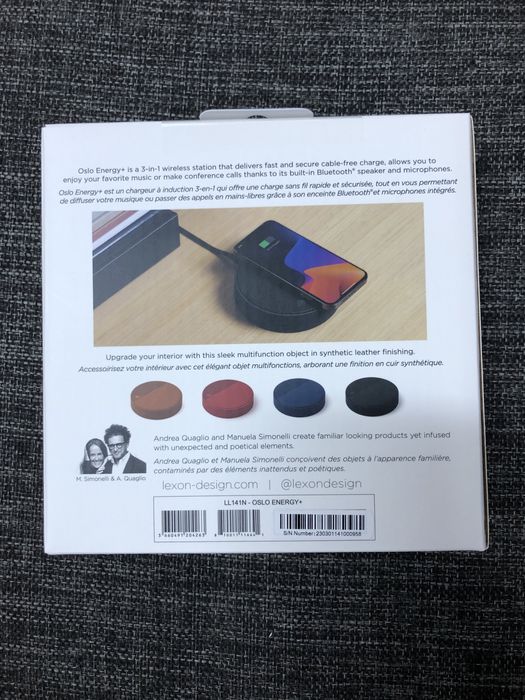 Boxa bluetooth Lexon Oslo Energy+