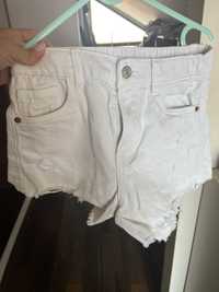 Blugi jeans pantaloni scurți fete Zara 10 ani /140 cm