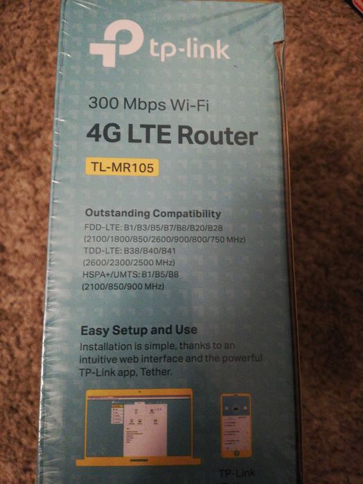 Router 4G Lte Wan TP-Link TL-Mr105 Nou Sigilat
