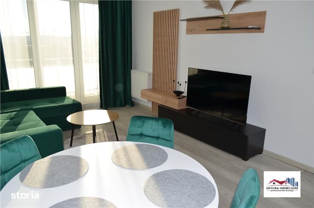 Ap. 2 Camere Mobilat si Utilat cu Parcare Privata de Inchiriat Maurer