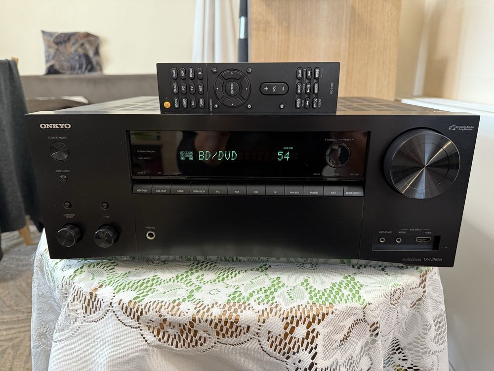 Onkyo TX-NR656 Bluetooth Wi-Fi дистанционно