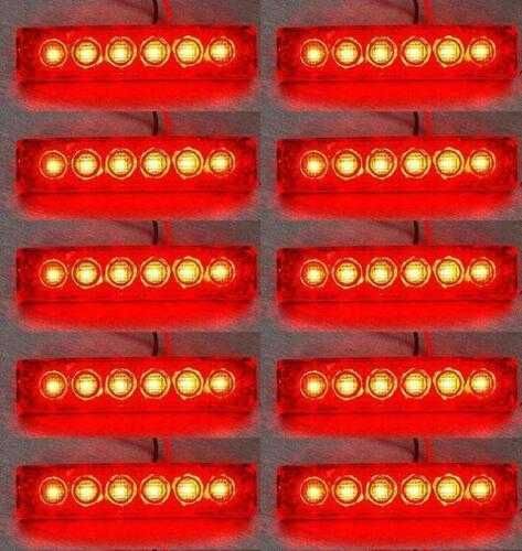 1 бр. диодни Лед LED габарити светлини лампи 12-24V 3 цвята