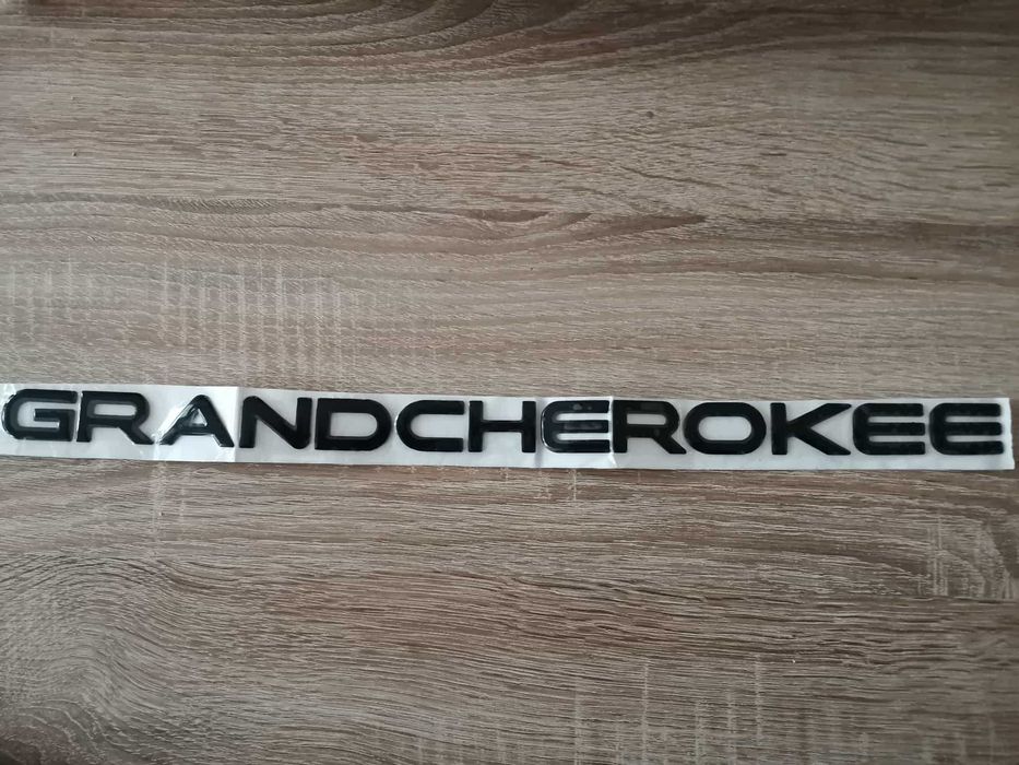 черен надпис Jeep Grand Cherokee стар стил