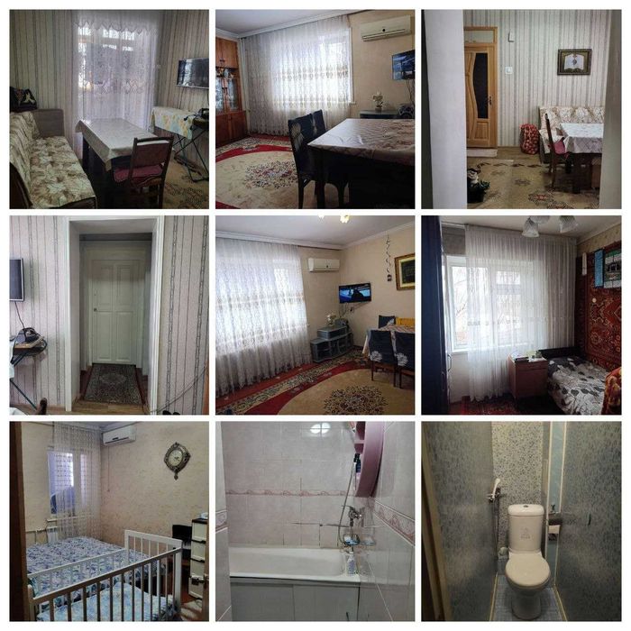 Chorsu da joylashgan 3 xonali kvartira sotuvda