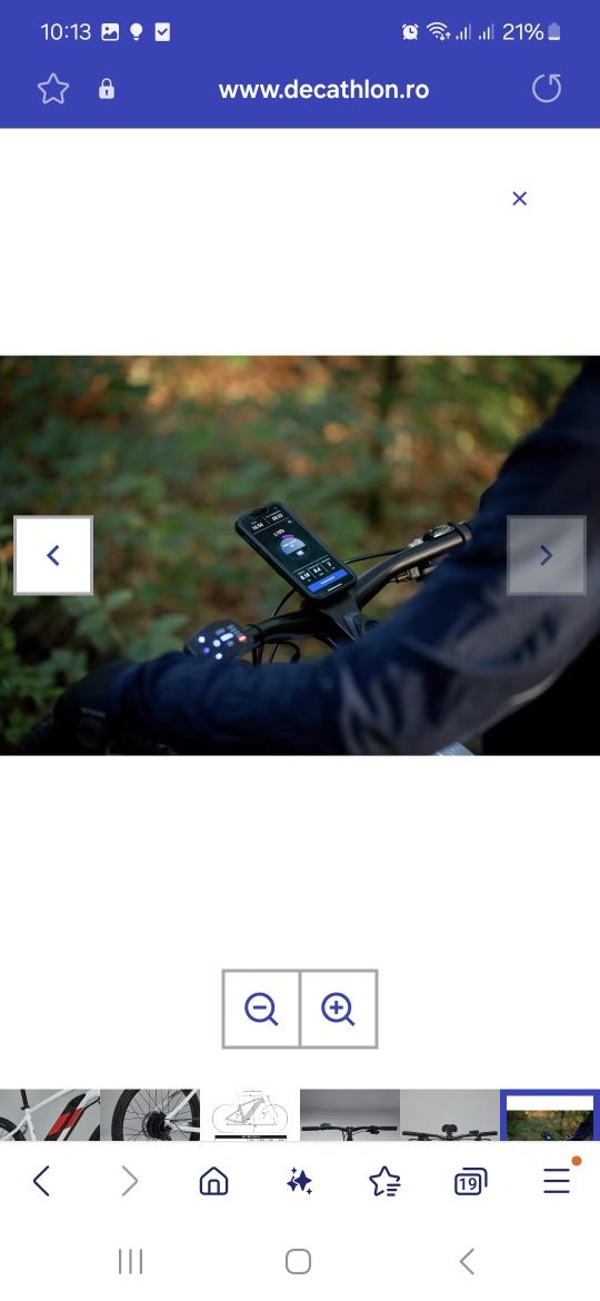 Vând bicicleta MTB electrică semi-rigidă, EST 100, NOUĂ.