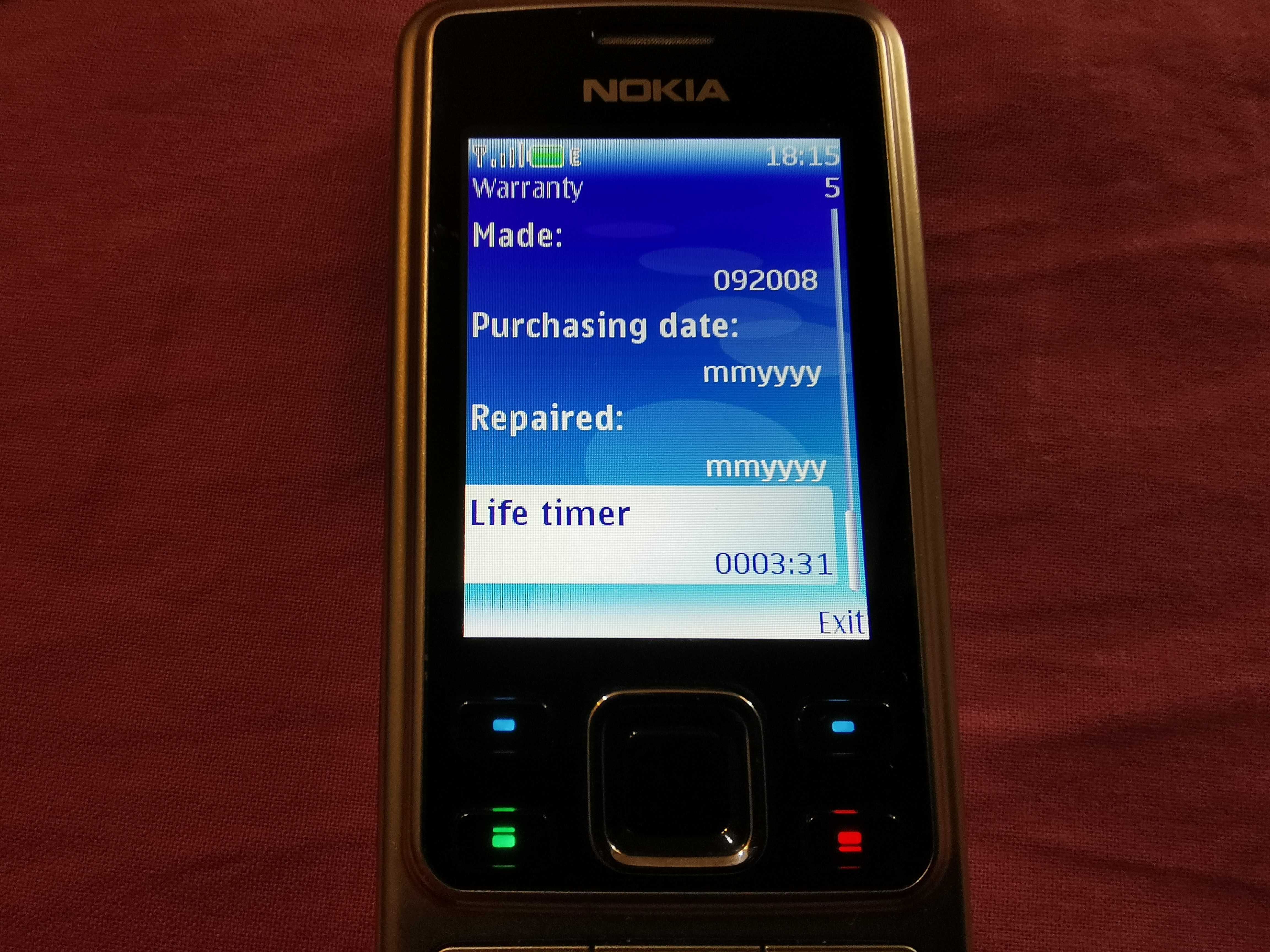 Nokia 6300 RM-217