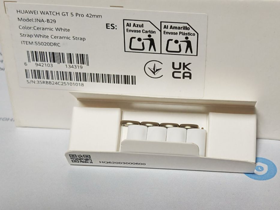 КАТО НОВ Huawei Watch GT 5 Pro Ceramic 24м. ГАРАНЦИЯ