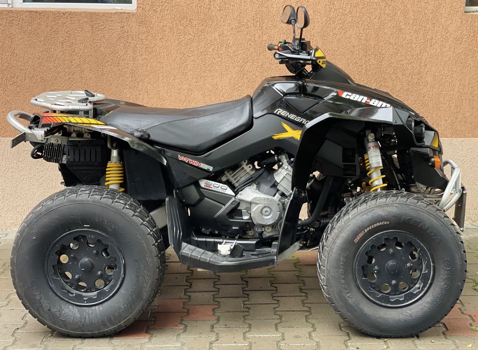 Atv Can Am Renegade 800R 4x4 X 2008 72 CP /G1 /4551 KM/Recent adus