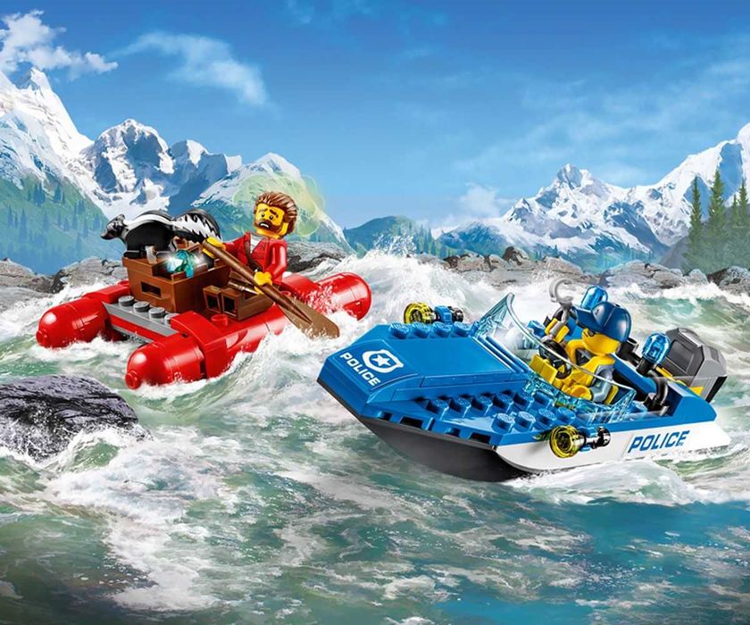 НОВО LEGO City 60176 - Wild River Escape