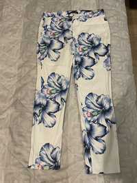 Панталон Зара на сини цветя