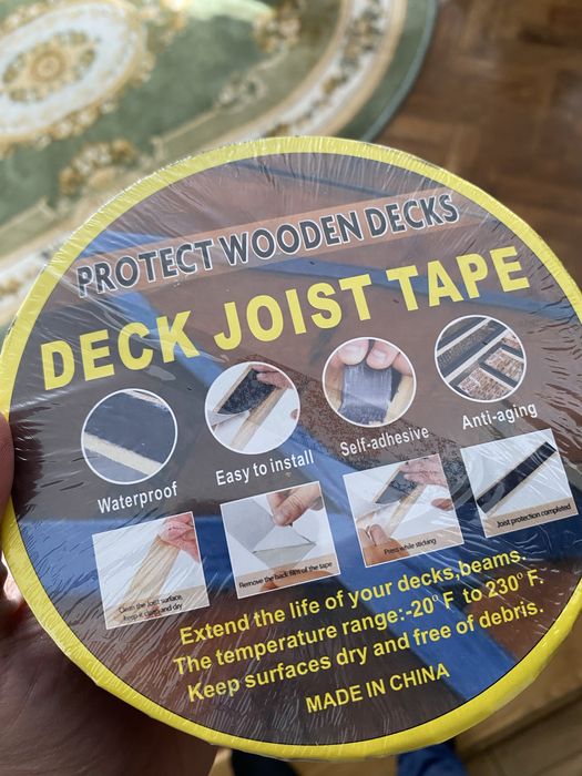 Deck joist tape banda