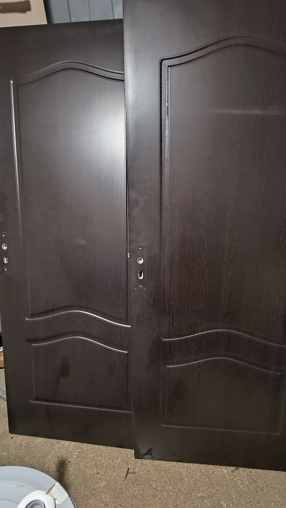 Două uși interior