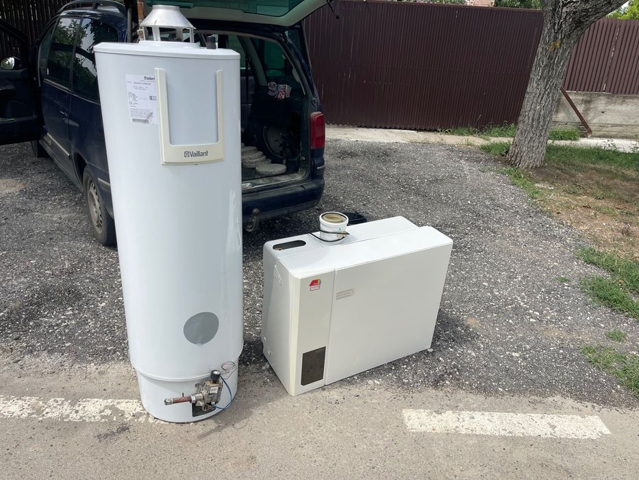 Centrala pe gaz marca BUDERUS cu acoperire 400 mp