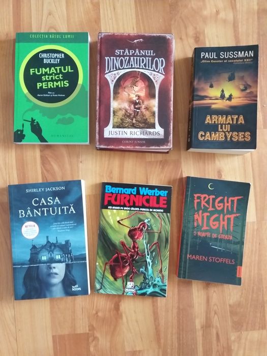 Transp gratuit Carti diverse, SF, aventura