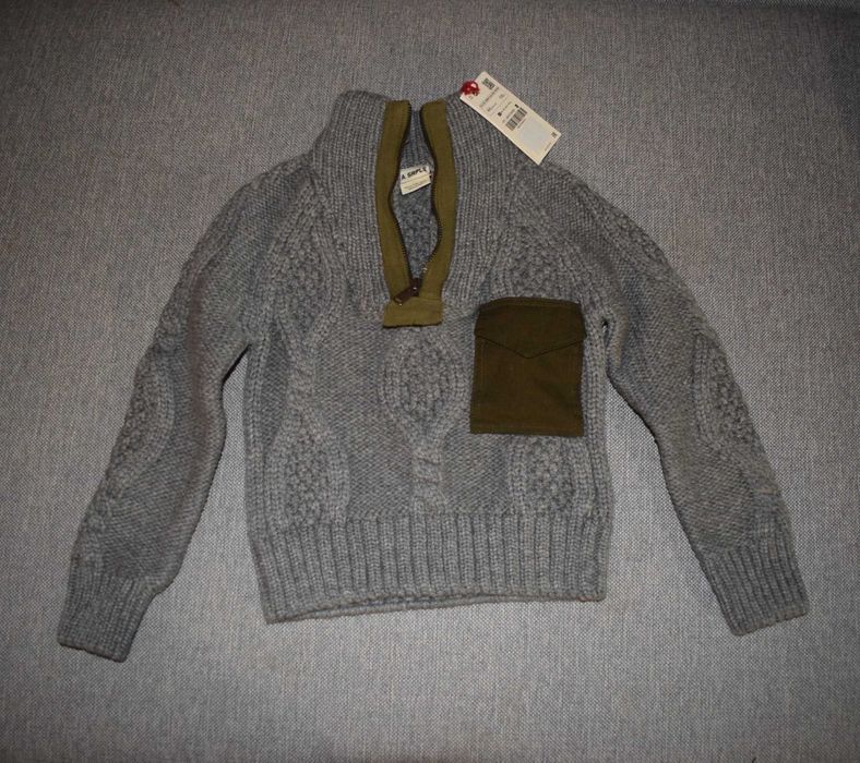 Pulover lana Zara nou marimea 110 cm