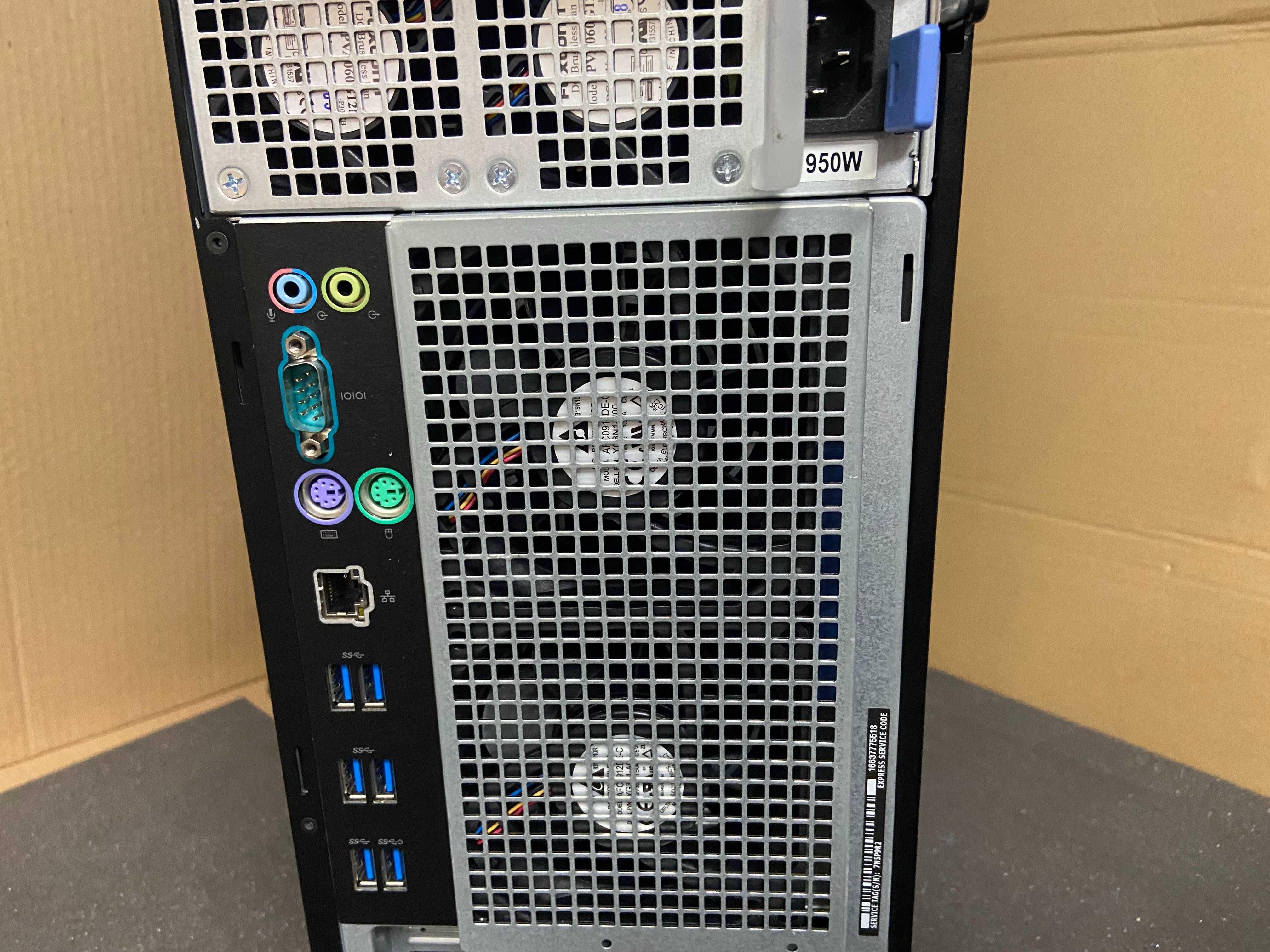 Dell 7820 2* Xeon Gold 6138, AMD Pro WX 8200, 64GB DDR4 workstation