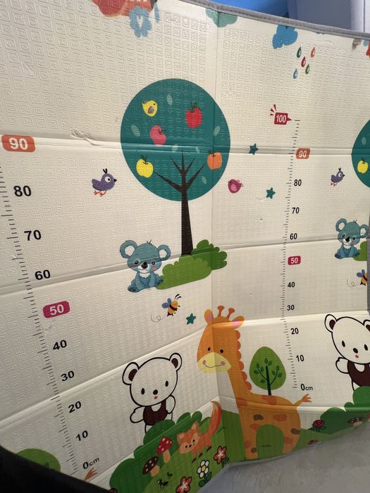 Бебешка кошара за игра + термо килимче