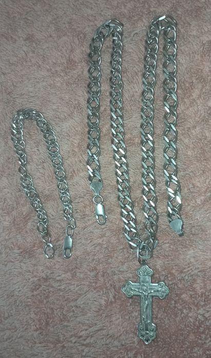 Дёшево серебряный набор