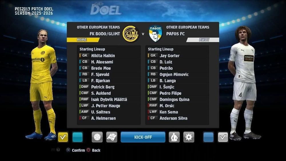 Pes 13 Sumer 2026 sostaf