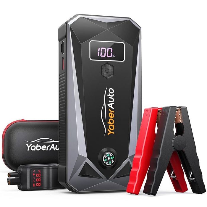 Booster/Robot pornire auto Yaber 26800mah 4000A power bank nou
