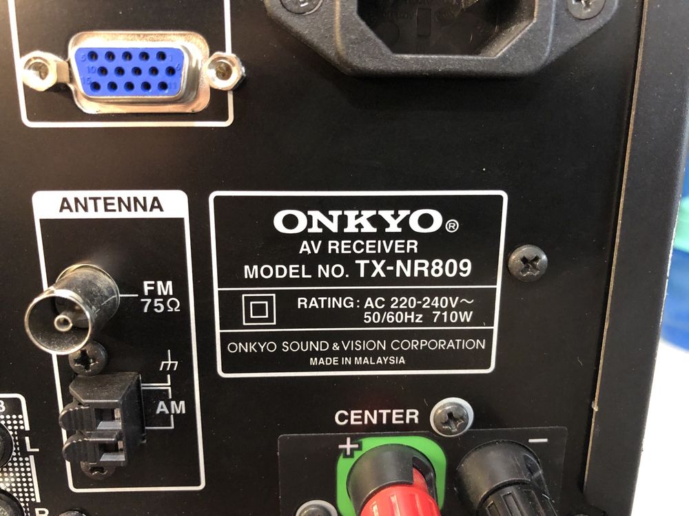 Onkyo TX-NR809 resiver