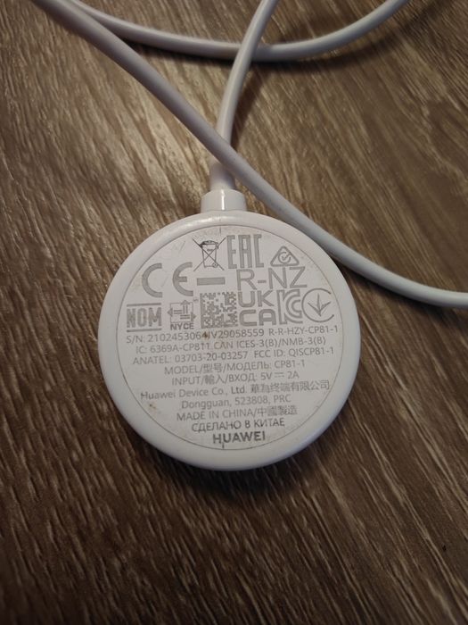 Оригинално безжично  зарядно за Huawei Watch