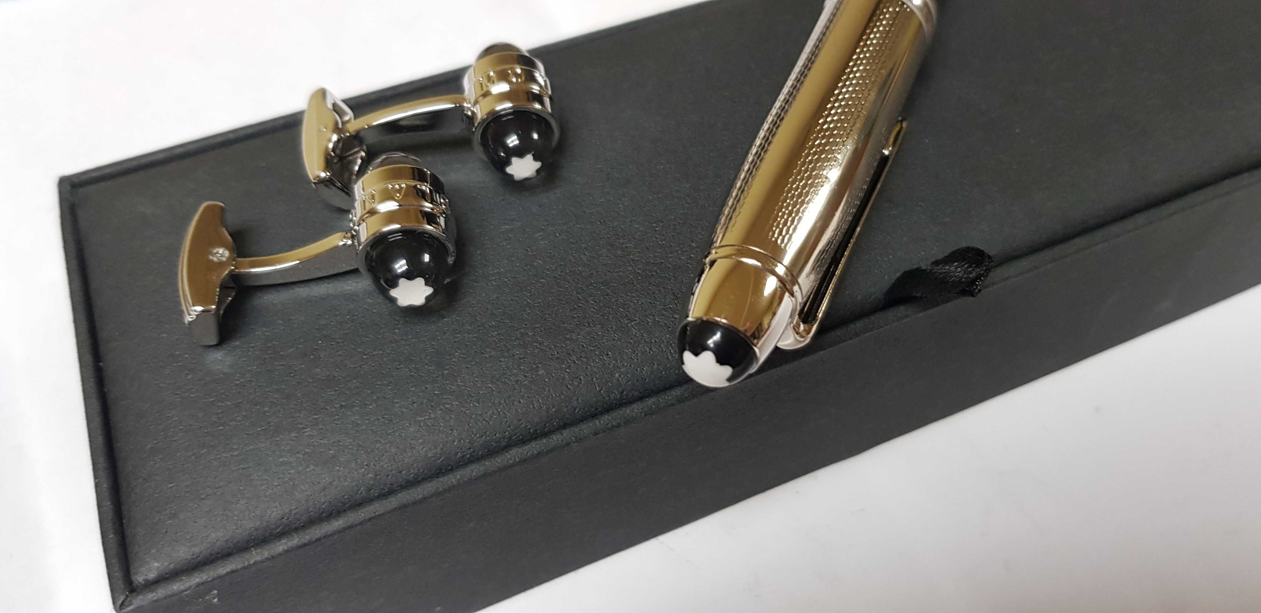 Set pix montblanc + butoni camasa