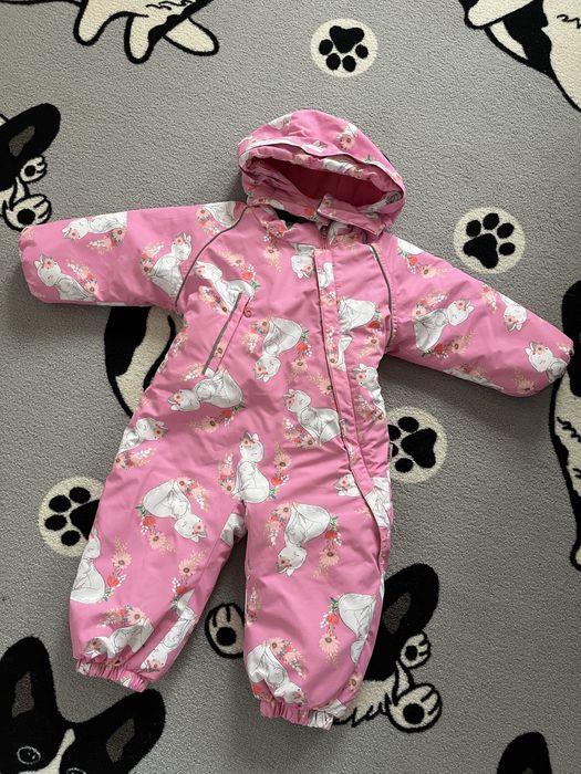 Зимний детский комбинезон