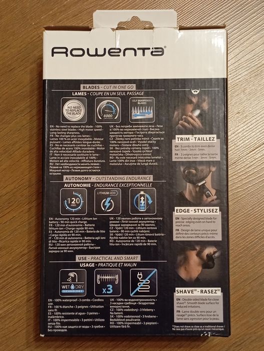 Aparat de tuns, conturat si barbierit ROWENTA