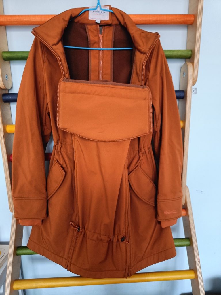 Wombat softshell яке за бебеносене и бременни