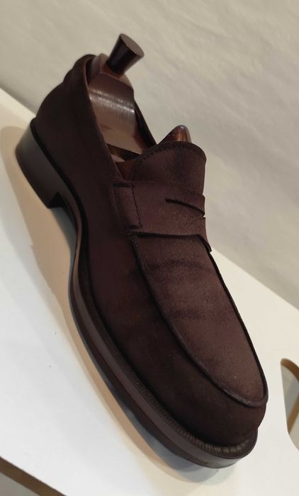 Pantofi loafer penny de lux 41 41.5 TOD'S lucrati manual piele natural