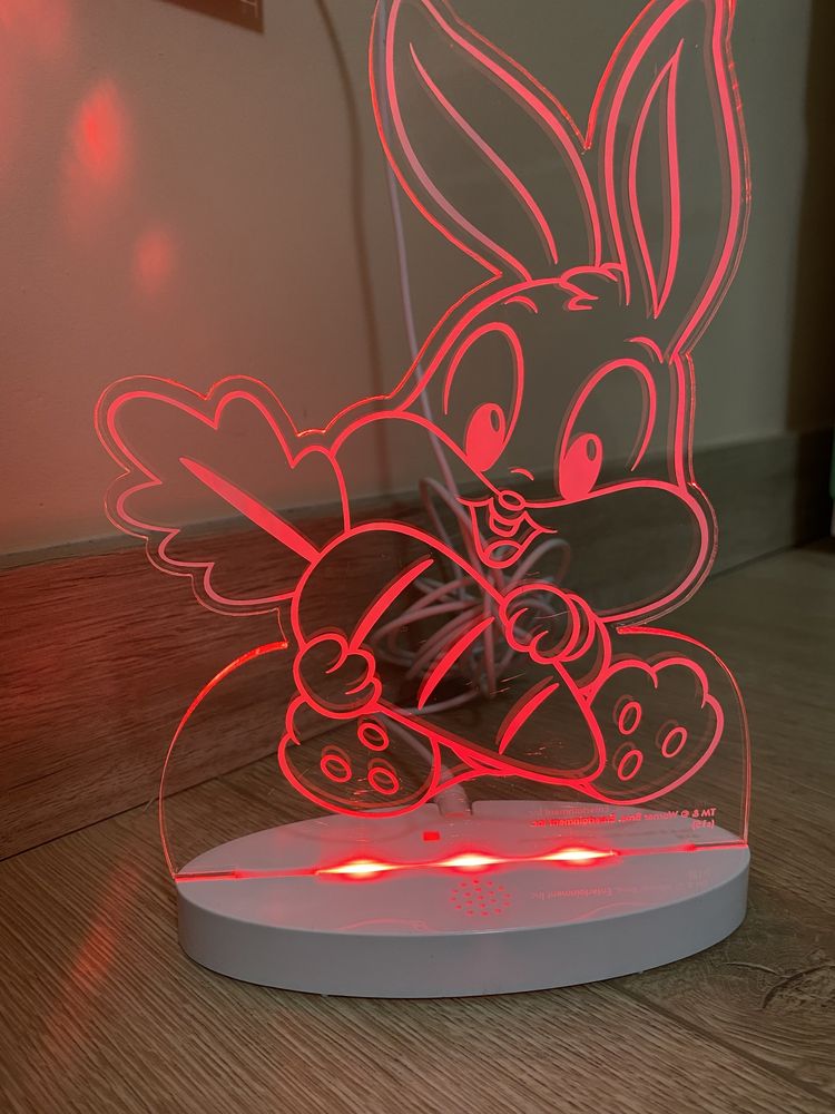 Lampa de veghe iepuras (baby bugs bunny)