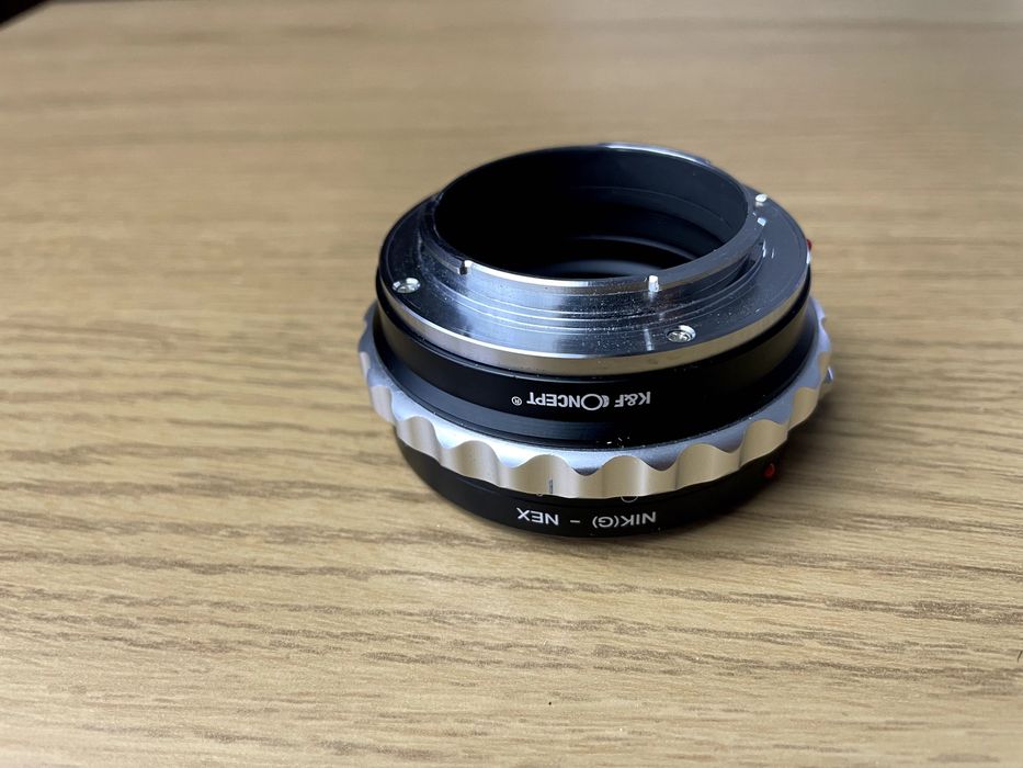Adaptor foto K&F Concept de la Nikon G la Sony E