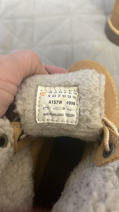 Ботуши Timberland 27 номер