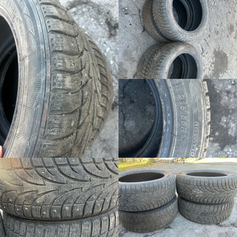 Зимние шины 215/55 R 17