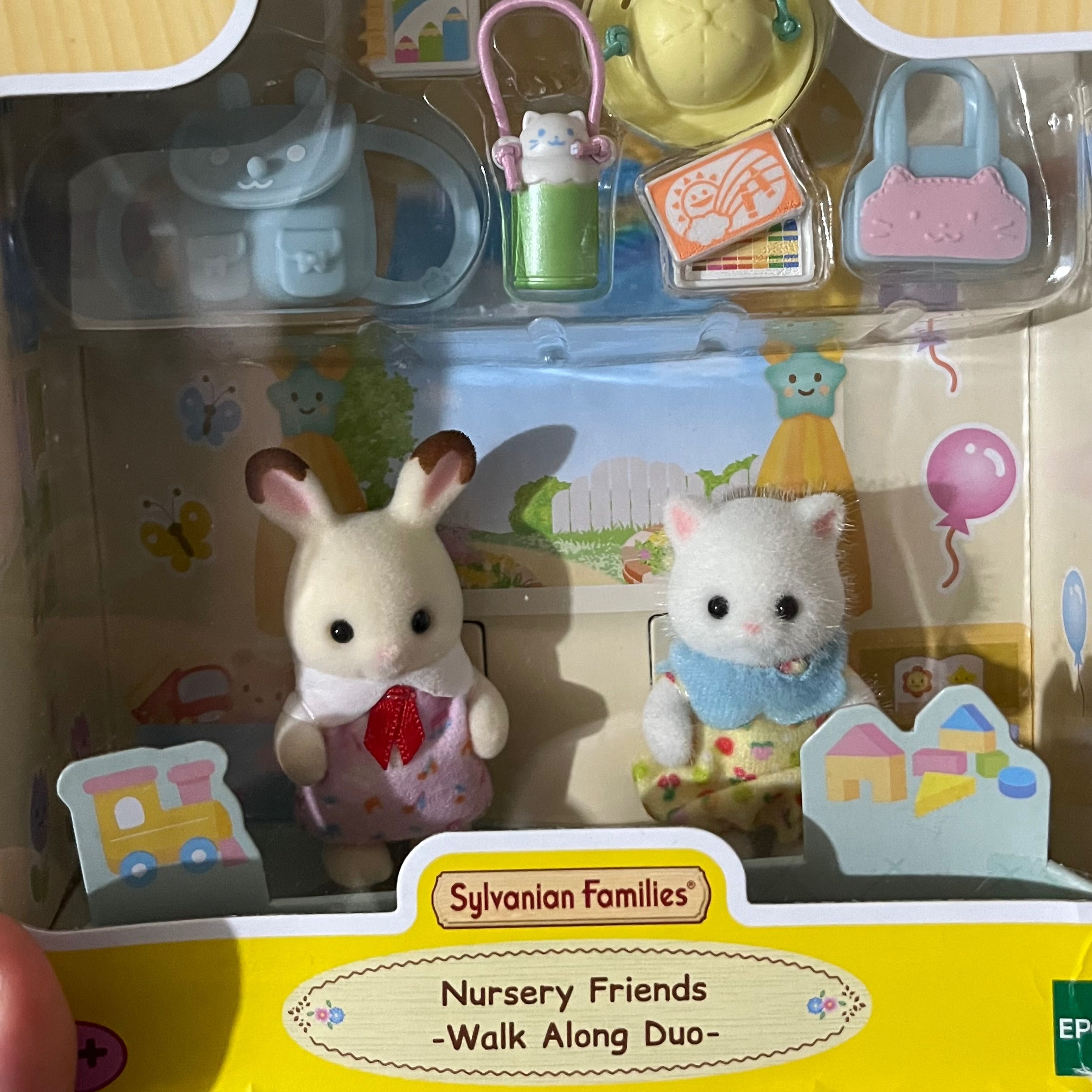 Sylvanian Families Nursery Friends Walk Along duo играчки