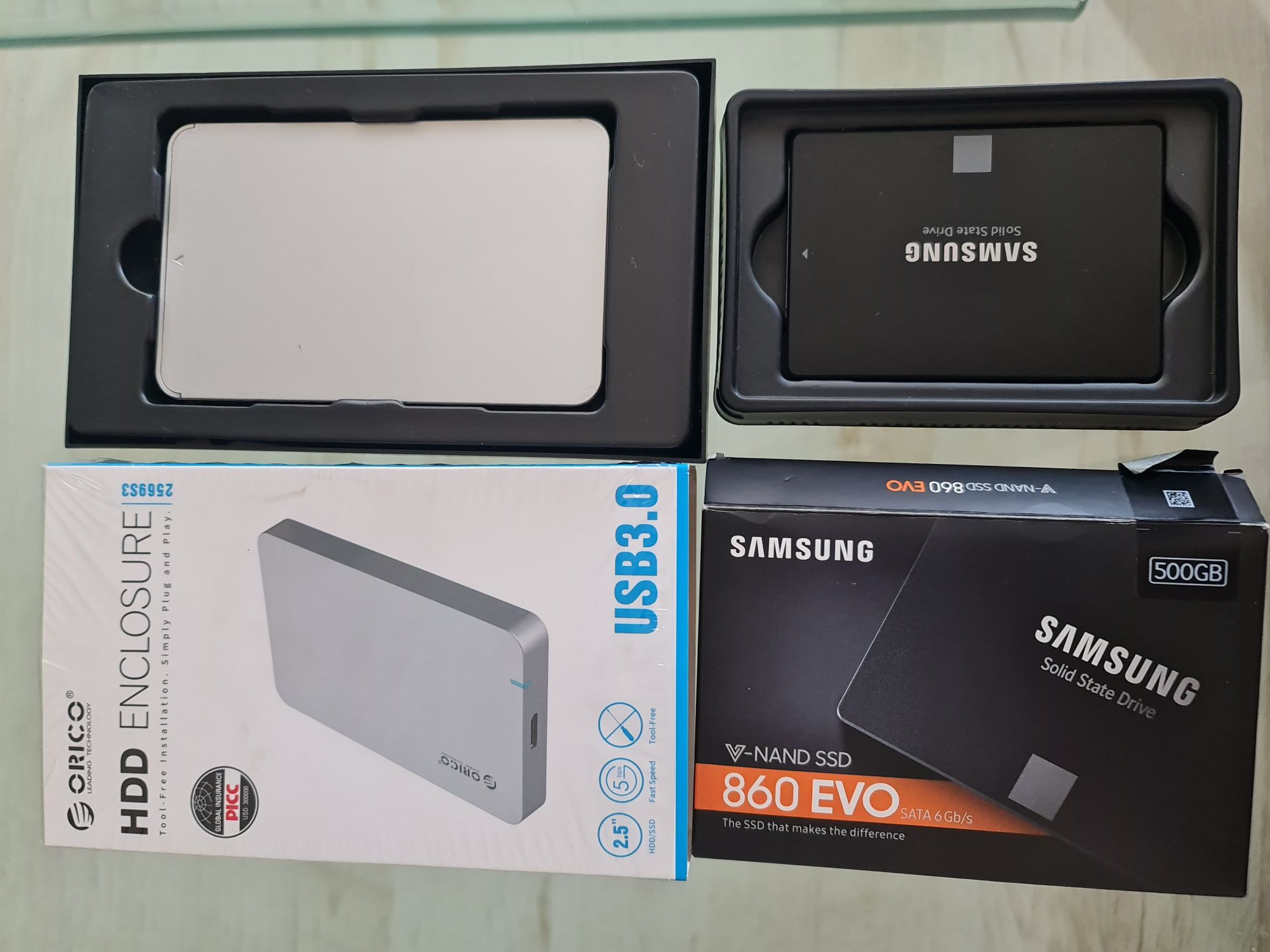 Хард диск за лаптоп Samsung 860 EVO SSD500GB