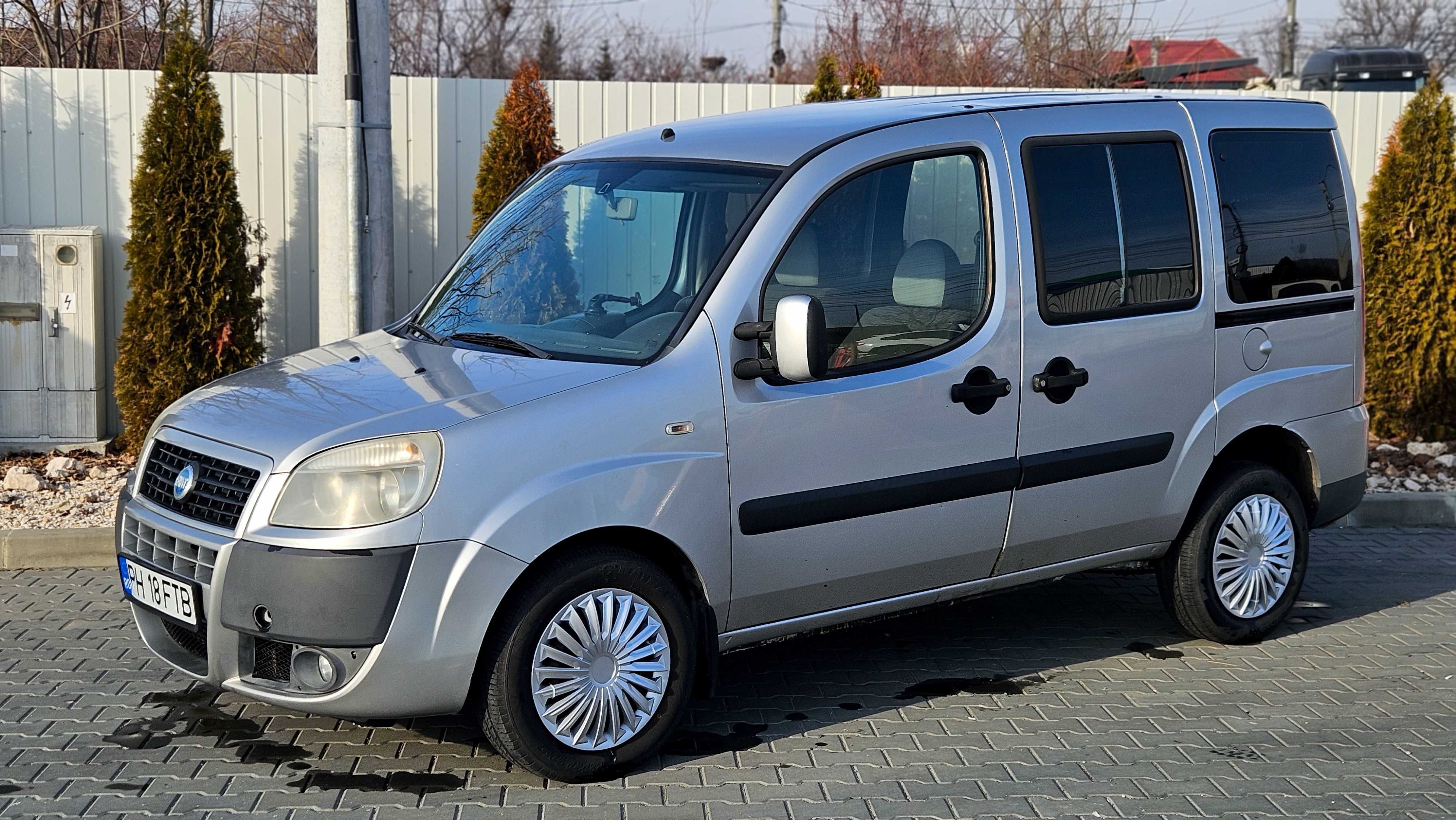 Fiat Doblo - 7 locuri - 1.3 Diesel - Perfect pentru natura si pescuit