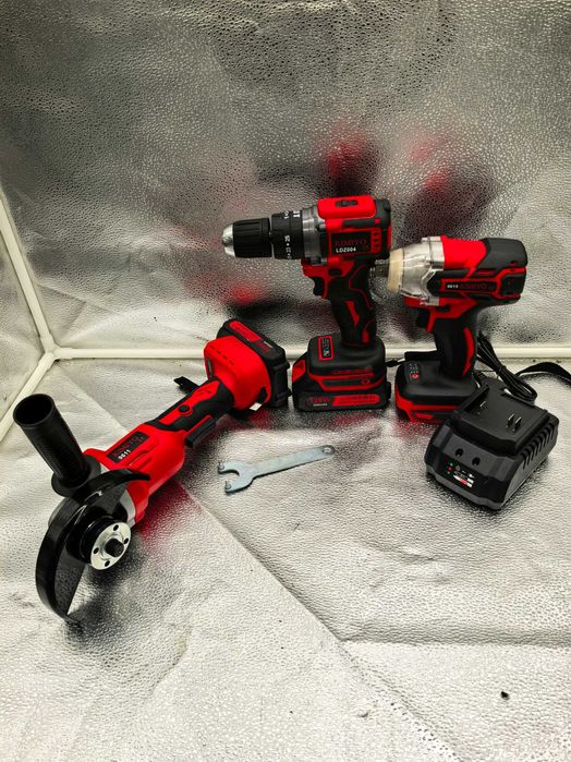 Set Scule Santier 2x128V Flex Cheie Impact Autofiletanta Kymyio
