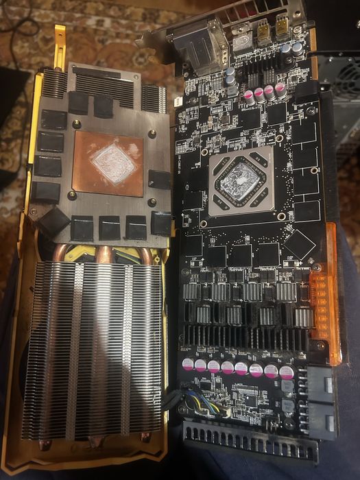 Componente pc vechi placă video r9 280x