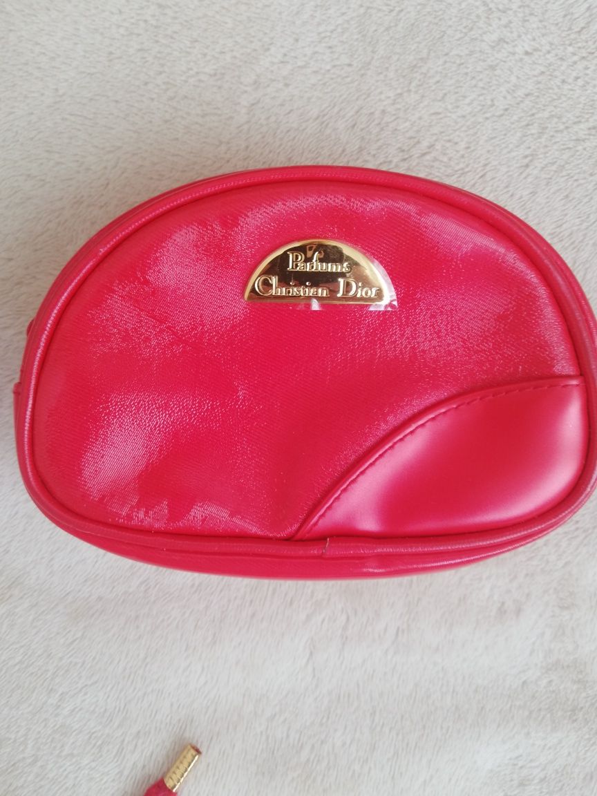 Christian Dior ключодържател, портмоне(несесер) и липстик кейс
