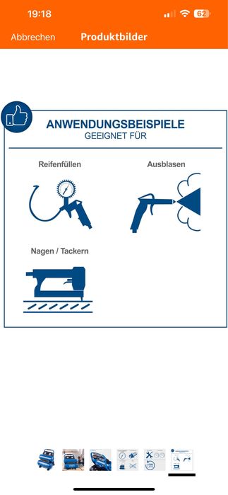 Безмаслен компресор Scheppach HC10 Twin-8 бара,750W