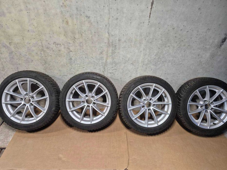 Джанти за BMW F20 F21 225/45/17 със зимни гуми Bridgestone на 4000 км