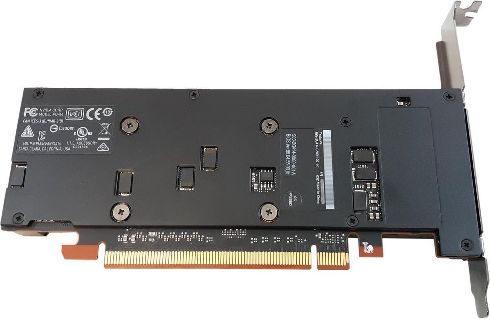 Nvidia P4 8GB RAM Server high+low profile braket Suporta mod vGPU