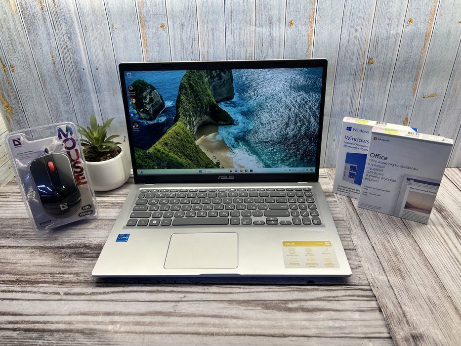 Ноутбук для работы ASUS VivoBook | Core i3-1115G4 | 8GB | 512GB