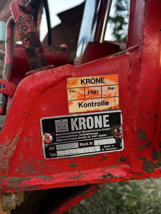 Plug reversibil Krone Mustang, Eberhardt 3 brazde