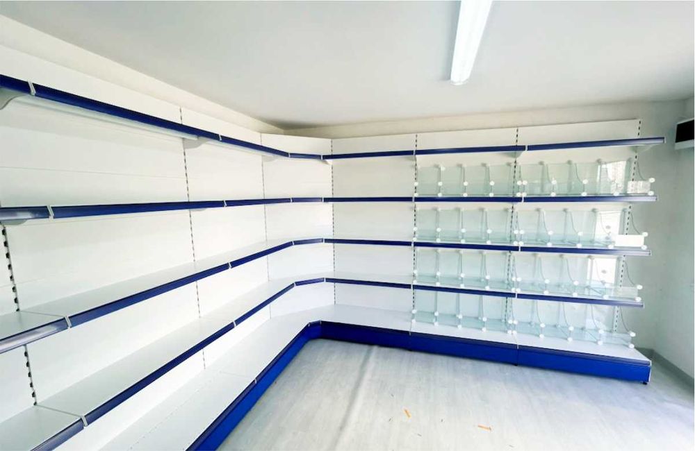 Стеллаж металлический сборный, полка стеллаж, полка металлическая alts