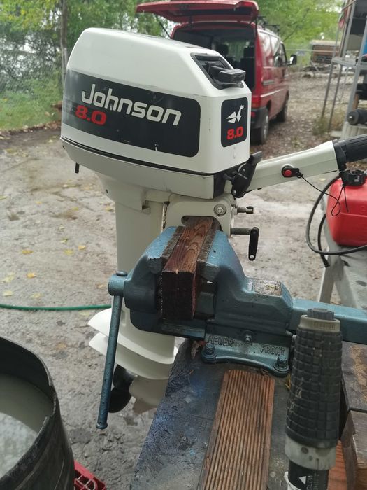 Мотор за Лодка-Извънбордови двигател, марка-Johnson-8кс