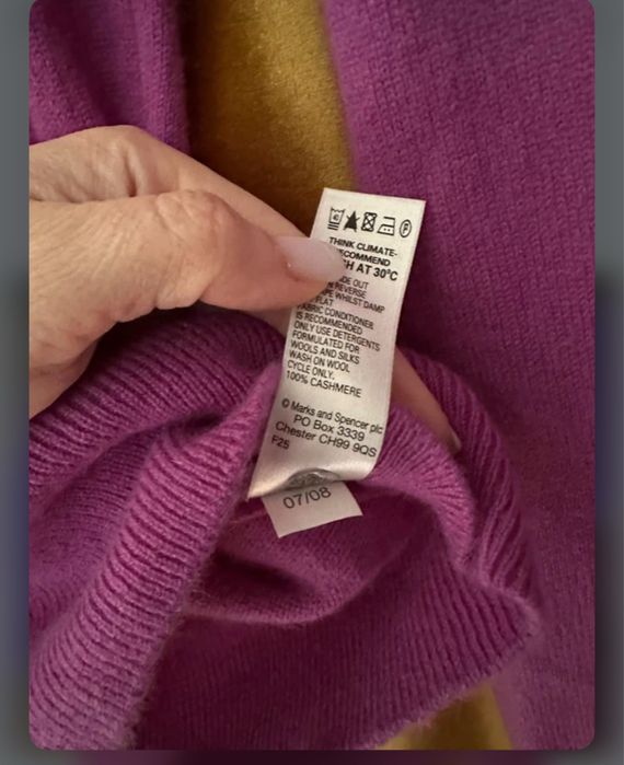 Marks & Spencer Autograph casmir pulover in V mov