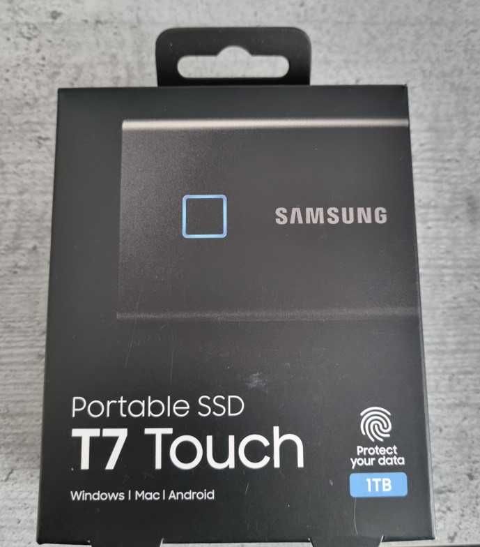 SSD extern Samsung T7 Touch, 1TB